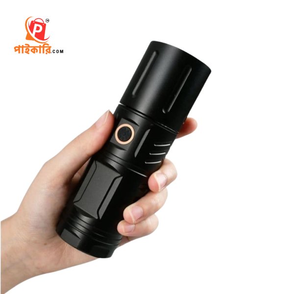 High Power Torch Light with Power Bank